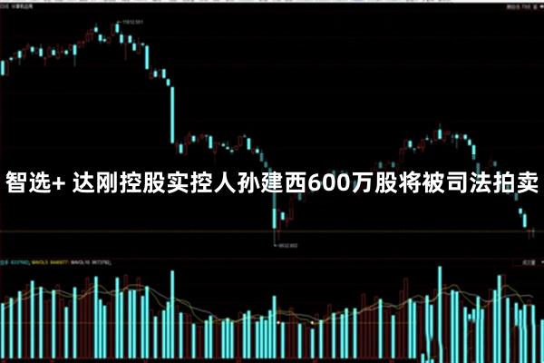 智选+ 达刚控股实控人孙建西600万股将被司法拍卖