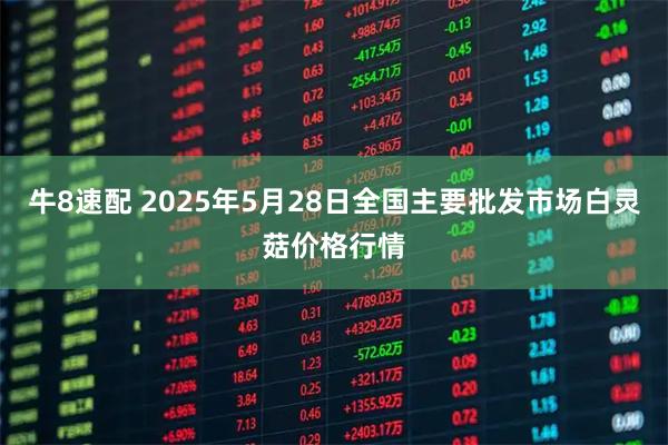 牛8速配 2025年5月28日全国主要批发市场白灵菇价格行情