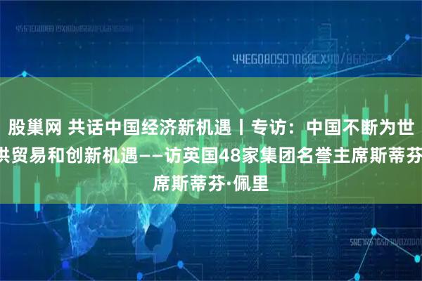 股巢网 共话中国经济新机遇丨专访：中国不断为世界提供贸易和创新机遇——访英国48家集团名誉主席斯蒂芬·佩里